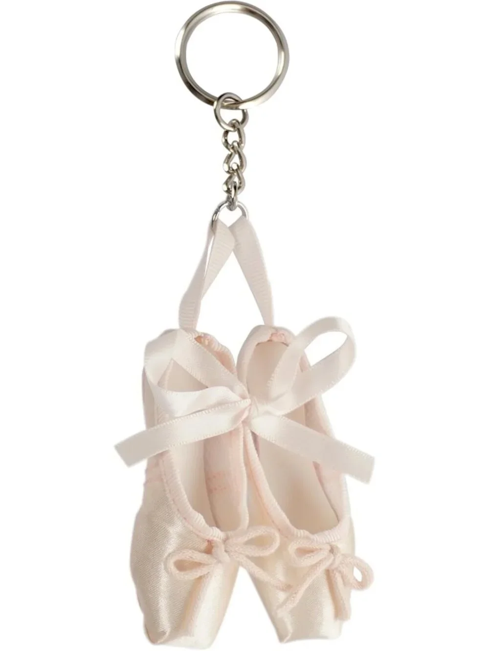Ballet Pointe Shoe Keychain, Dance Gift, Keyring for Dancers, Dance Accessories